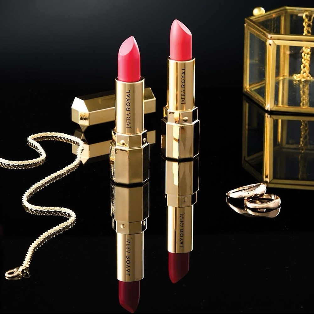 JAFRA Royal Pink Lipstick Duo